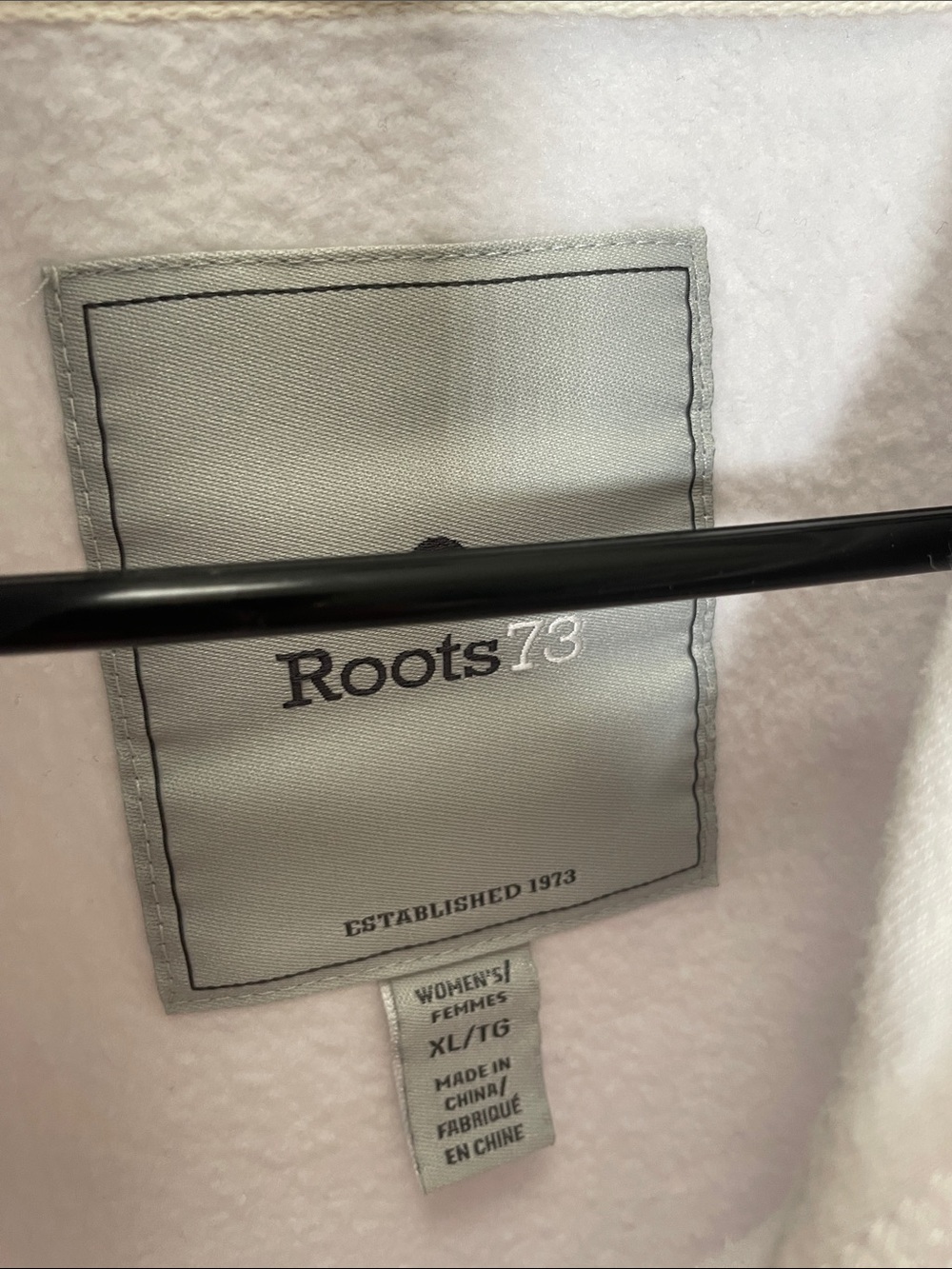 Roots Classic Tennis Prep Comfy Hoodie - White - XL - Picture 2 of 9
